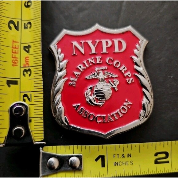 🔥 RARE NYPD Marine Corps Association Challenge Coin USMC (1993-2012) 🔥 - Picture 5 of 10
